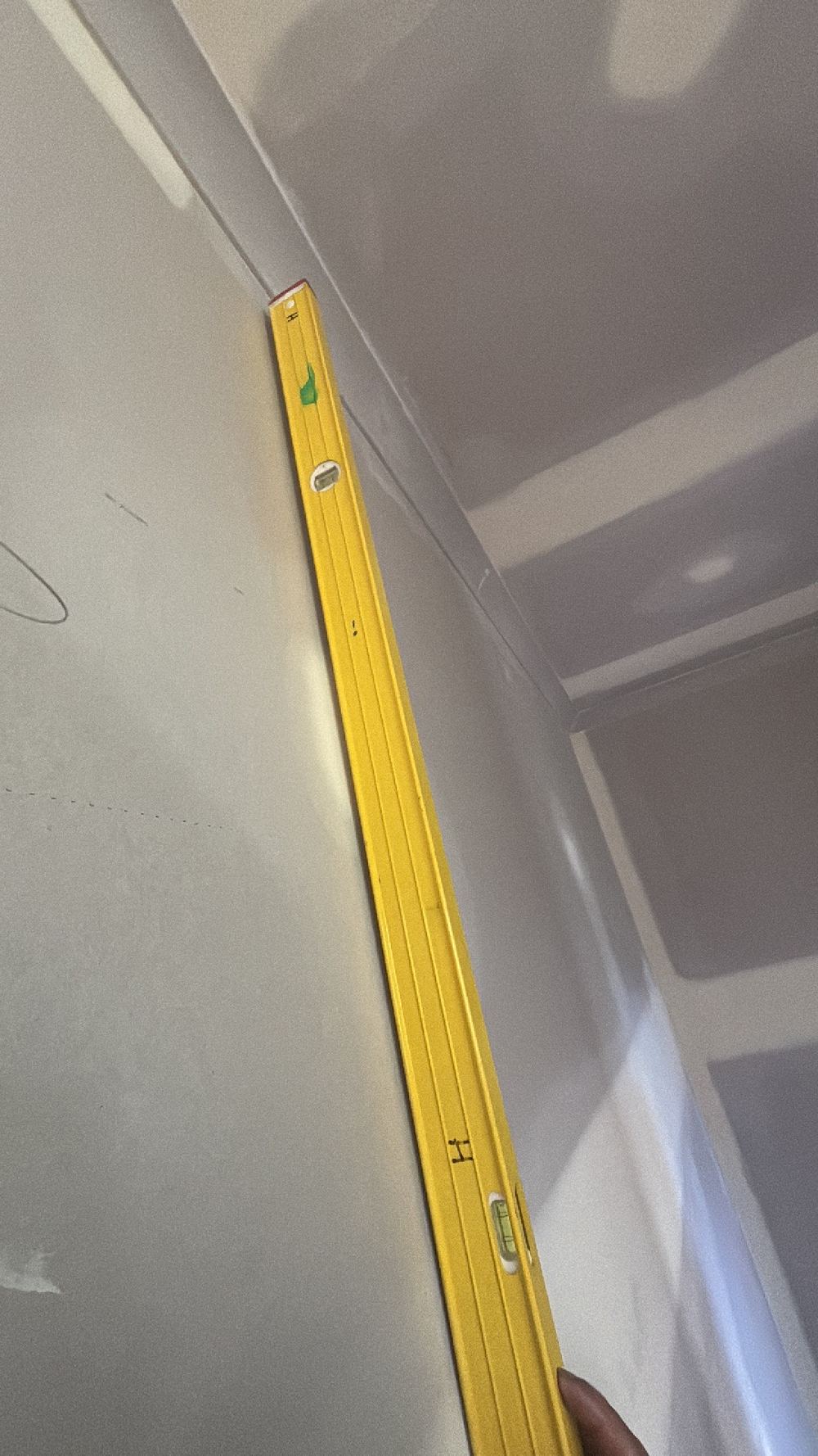 Wall bowing more than the 5mm tolerance across its face, found during a fixing inspection in Hoppers Crossing