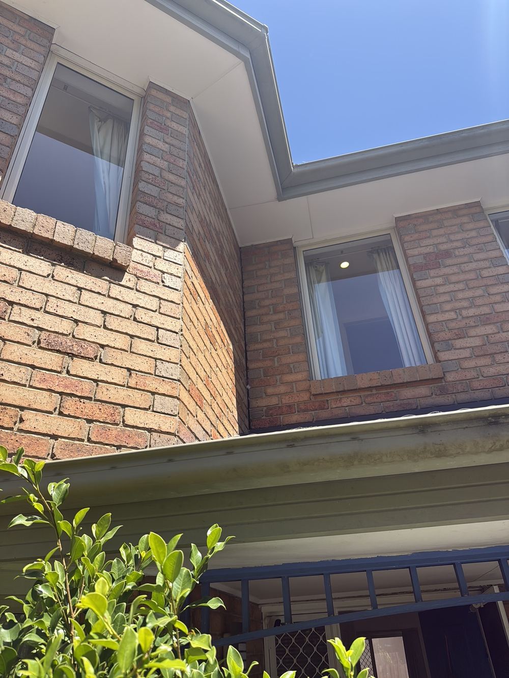Articulation joints in the brick veneer left open to the cavity, found during a pre-purchase inspection in Wantirna South