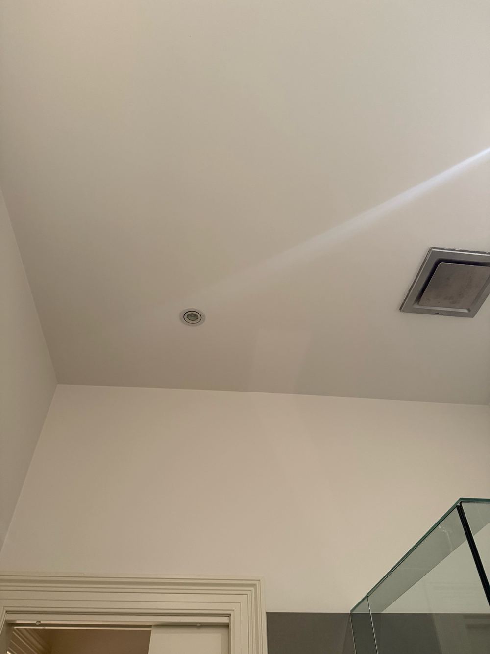 Bathroom light not working on the day of inspection, found during a pre-purchase inspection in Hawthorn