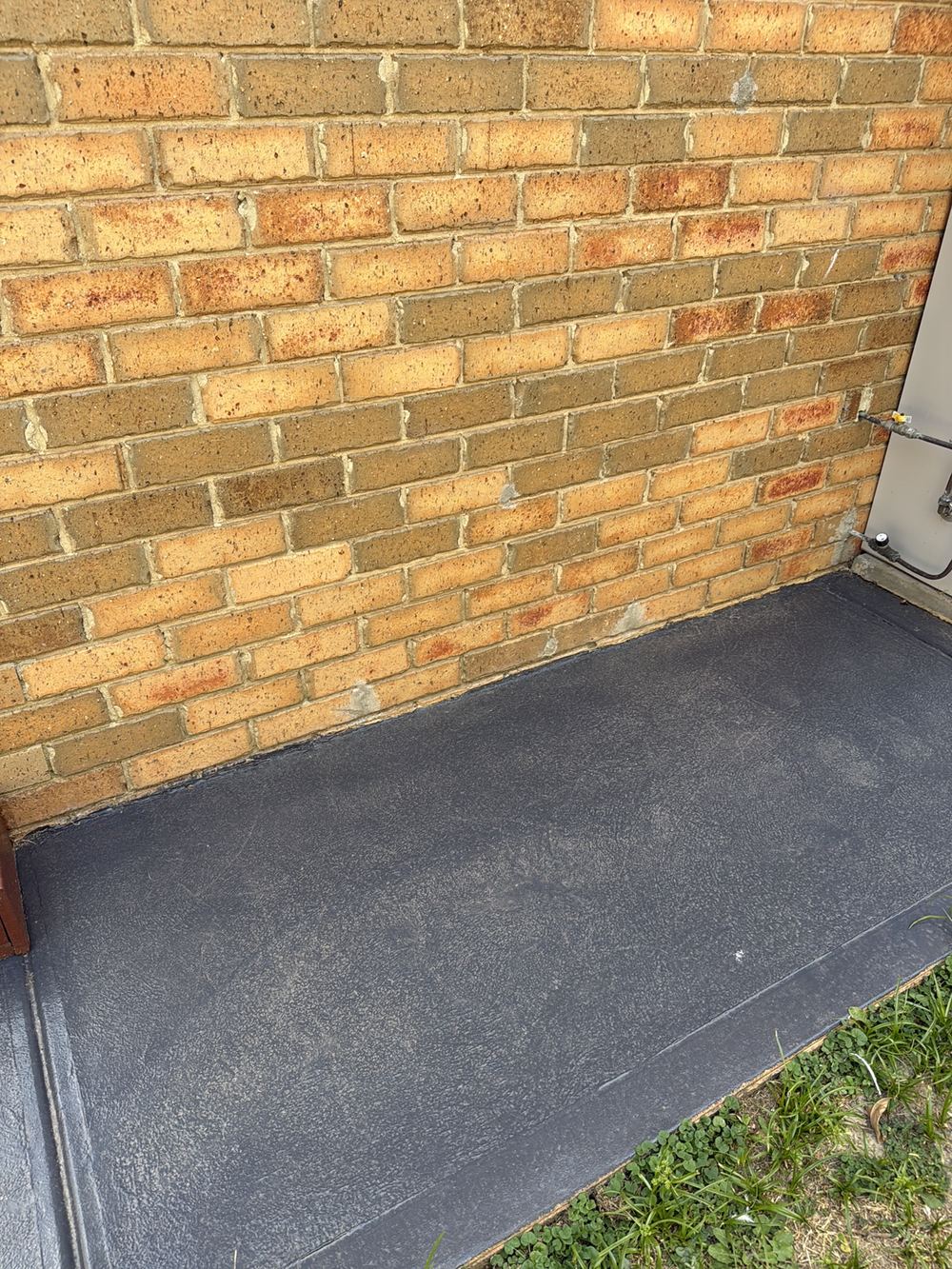 More sealed weep holes further along the same brick wall, found during a pre-purchase inspection in Wantirna South