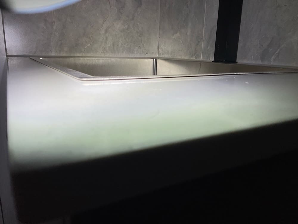Sealing/caulking required, recorded during a pre-purchase inspection in Manor Lakes