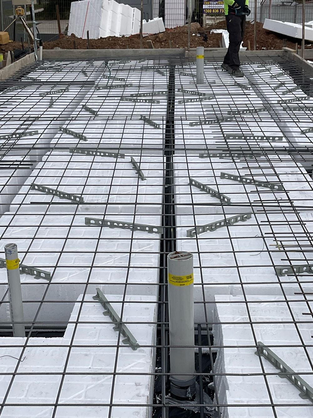 Slab pre-pour inspection in Wyndham Vale